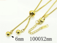 HY Wholesale Necklaces Stainless Steel 316L Jewelry Necklaces-HY53N0145NQ
