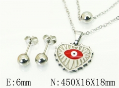 HY Wholesale Jewelry 316L Stainless Steel jewelry Set-HY91S1749NT