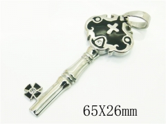 HY Wholesale Pendant Jewelry 316L Stainless Steel Jewelry Pendant-HY72P0028PF