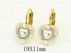 HY Wholesale Earrings 316L Stainless Steel Popular Jewelry Earrings-HY67E0527LB