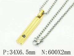 HY Wholesale Necklaces Stainless Steel 316L Jewelry Necklaces-HY41N0282HIQ