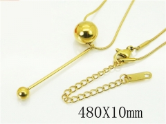 HY Wholesale Necklaces Stainless Steel 316L Jewelry Necklaces-HY19N0531NQ