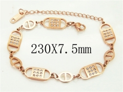 HY Wholesale Bracelets 316L Stainless Steel Jewelry Bracelets-HY19B1112HAA