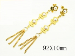 HY Wholesale Earrings 316L Stainless Steel Popular Jewelry Earrings-HY60E1771EKO