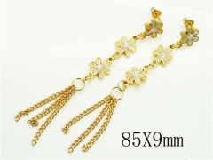 HY Wholesale Earrings 316L Stainless Steel Popular Jewelry Earrings-HY60E1749TKO