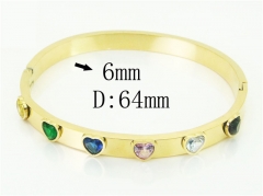 HY Wholesale Bangles Jewelry Stainless Steel 316L Fashion Bangle-HY80B1778H3L
