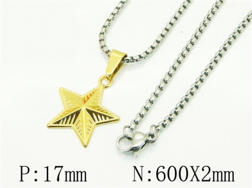 HY Wholesale Necklaces Stainless Steel 316L Jewelry Necklaces-HY41N0279ND
