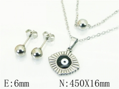 HY Wholesale Jewelry 316L Stainless Steel jewelry Set-HY91S1732NT