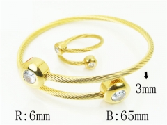 HY Wholesale Bangles Jewelry Stainless Steel 316L Fashion Bangle-HY12B0338HLQ