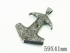 HY Wholesale Pendant Jewelry 316L Stainless Steel Jewelry Pendant-HY13PE1949MG