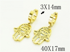 HY Wholesale Earrings 316L Stainless Steel Popular Jewelry Earrings-HY32E0487OQ