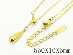 HY Wholesale Necklaces Stainless Steel 316L Jewelry Necklaces-HY53N0150ML