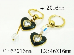 HY Wholesale Earrings 316L Stainless Steel Popular Jewelry Earrings-HY80E0832OQ