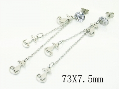 HY Wholesale Earrings 316L Stainless Steel Popular Jewelry Earrings-HY91E0488PX