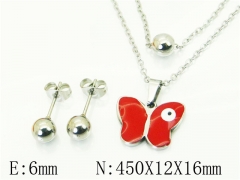 HY Wholesale Jewelry 316L Stainless Steel jewelry Set-HY91S1753NW