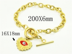 HY Wholesale Bracelets 316L Stainless Steel Jewelry Bracelets-HY91B0447PT