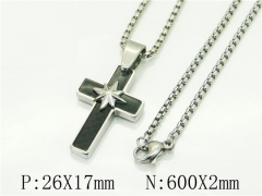 HY Wholesale Necklaces Stainless Steel 316L Jewelry Necklaces-HY41N0239HLZ