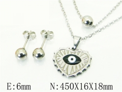 HY Wholesale Jewelry 316L Stainless Steel jewelry Set-HY91S1748NY