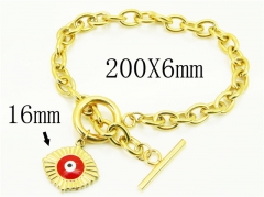 HY Wholesale Bracelets 316L Stainless Steel Jewelry Bracelets-HY91B0463PW