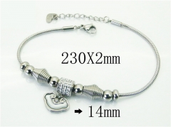 HY Wholesale Bracelets 316L Stainless Steel Jewelry Bracelets-HY24B0219HJA
