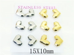 HY Wholesale Earrings 316L Stainless Steel Popular Jewelry Earrings-HY59E1217HPL
