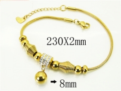 HY Wholesale Bracelets 316L Stainless Steel Jewelry Bracelets-HY24B0209HKO