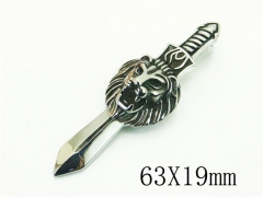 HY Wholesale Pendant Jewelry 316L Stainless Steel Jewelry Pendant-HY13PE1987YML