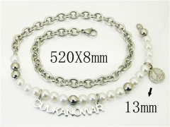 HY Wholesale Necklaces Stainless Steel 316L Jewelry Necklaces-HY72N0062IOR