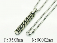 HY Wholesale Necklaces Stainless Steel 316L Jewelry Necklaces-HY41N0269HJC