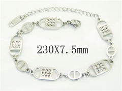 HY Wholesale Bracelets 316L Stainless Steel Jewelry Bracelets-HY19B1110PE