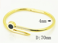 HY Wholesale Bangles Jewelry Stainless Steel 316L Fashion Bangle-HY80B1756HHL