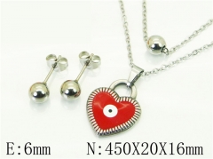 HY Wholesale Jewelry 316L Stainless Steel jewelry Set-HY91S1729NR