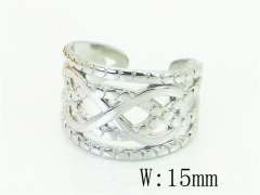 HY Wholesale Popular Rings Jewelry Stainless Steel 316L Rings-HY15R2464BKJ