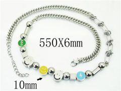 HY Wholesale Necklaces Stainless Steel 316L Jewelry Necklaces-HY72N0070JLS