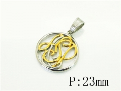 HY Wholesale Pendant Jewelry 316L Stainless Steel Jewelry Pendant-HY72P0055PE