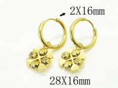 HY Wholesale Earrings 316L Stainless Steel Popular Jewelry Earrings-HY80E0849N5