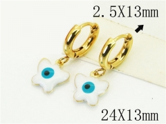 HY Wholesale Earrings 316L Stainless Steel Popular Jewelry Earrings-HY60E1713JS