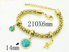 HY Wholesale Bracelets 316L Stainless Steel Jewelry Bracelets-HY32B0969HHL