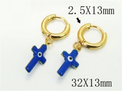 HY Wholesale Earrings 316L Stainless Steel Popular Jewelry Earrings-HY60E1701JV