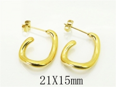 HY Wholesale Earrings 316L Stainless Steel Popular Jewelry Earrings-HY06E0436NS