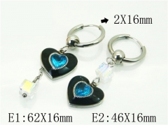HY Wholesale Earrings 316L Stainless Steel Popular Jewelry Earrings-HY80E0830ZNL