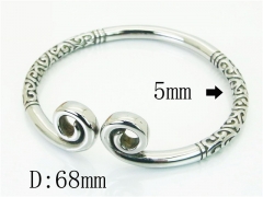 HY Wholesale Bangles Jewelry Stainless Steel 316L Fashion Bangle-HY72B0057HOZ