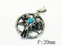 HY Wholesale Pendant Jewelry 316L Stainless Steel Jewelry Pendant-HY13PE2006NZ