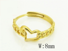 HY Wholesale Popular Rings Jewelry Stainless Steel 316L Rings-HY15R2695ZKO