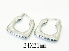 HY Wholesale Earrings 316L Stainless Steel Popular Jewelry Earrings-HY06E0447OS