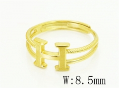 HY Wholesale Popular Rings Jewelry Stainless Steel 316L Rings-HY15R2671YKO