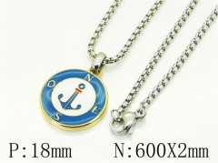 HY Wholesale Necklaces Stainless Steel 316L Jewelry Necklaces-HY41N0245HHL