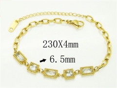 HY Wholesale Bracelets 316L Stainless Steel Jewelry Bracelets-HY19B1120PT