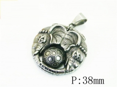 HY Wholesale Pendant Jewelry 316L Stainless Steel Jewelry Pendant-HY13PE1924MB