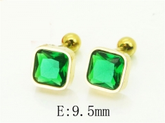 HY Wholesale Earrings 316L Stainless Steel Popular Jewelry Earrings-HY80E0862K5